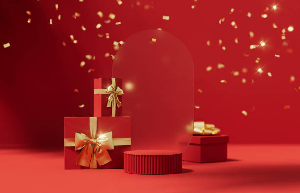 Combined gift set with candle, tea, and card